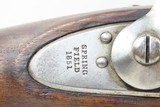 RARE CIVIL WAR Antique Cadet SPRINGFIELD Model 1851 MUSKET VMI 1 of 4,000 Manufactured - 7 of 24