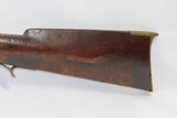 Antique MID-19th CENTURY Full-Stock .45 Cal. Percussion American LONG RIFLE Kentucky/Pennsylvania Long Rifle! - 13 of 17