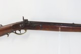 Antique MID-19th CENTURY Full-Stock .45 Cal. Percussion American LONG RIFLE Kentucky/Pennsylvania Long Rifle! - 4 of 17