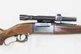 ENGRAVED Model 1899EG SAVAGE ARMS C&R .300 Savage TAKEDOWN Sporting RifleELK SCENE ENGRAVED Lever Action Rifle with SCOPE - 19 of 22