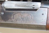 ENGRAVED Model 1899EG SAVAGE ARMS C&R .300 Savage TAKEDOWN Sporting RifleELK SCENE ENGRAVED Lever Action Rifle with SCOPE - 16 of 22