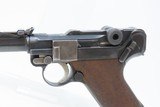 UNIT MARKED 1917 mfr. WWI DWM Model 1914 “ARTILLERY” LUGER Pistol Great War 19th Landwehr Infanterie Regiment Kompagnie 3 Waffe 7 - 7 of 25