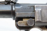 UNIT MARKED 1917 mfr. WWI DWM Model 1914 “ARTILLERY” LUGER Pistol Great War 19th Landwehr Infanterie Regiment Kompagnie 3 Waffe 7 - 9 of 25