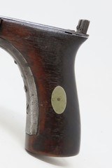 c1830s mfr. ETHAN ALLEN POCKET RIFLE UNDERHAMMER Pistol .32 Caliber Antique Long and Slender Pistol for the Top of the Boot! - 3 of 16