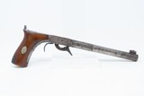 c1830s mfr. ETHAN ALLEN POCKET RIFLE UNDERHAMMER Pistol .32 Caliber Antique Long and Slender Pistol for the Top of the Boot! - 13 of 16