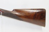 Antique DEANE, ADAMS & DEANE Double Barrel PERCUSSION 12 Gauge SxS SHOTGUNNicely ENGRAVED from the Pre-CIVIL WAR Period - 3 of 25