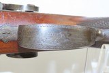 Antique DEANE, ADAMS & DEANE Double Barrel PERCUSSION 12 Gauge SxS SHOTGUNNicely ENGRAVED from the Pre-CIVIL WAR Period - 9 of 25
