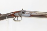 Antique DEANE, ADAMS & DEANE Double Barrel PERCUSSION 12 Gauge SxS SHOTGUNNicely ENGRAVED from the Pre-CIVIL WAR Period - 22 of 25