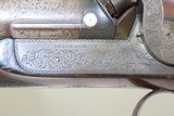 Antique DEANE, ADAMS & DEANE Double Barrel PERCUSSION 12 Gauge SxS SHOTGUNNicely ENGRAVED from the Pre-CIVIL WAR Period - 6 of 25