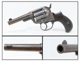 Antique “Etched Panel” SHERIFF’S MODEL Colt Model 1877 “LIGHTNING” Revolver Iconic Double Action Colt Made in 1887