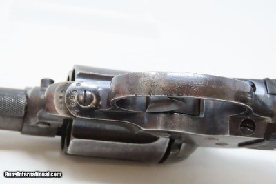 Antique “Etched Panel” SHERIFF’S MODEL Colt Model 1877 “LIGHTNING” Revolver Iconic Double Action Colt Made in 1887 - Image 13 of 18