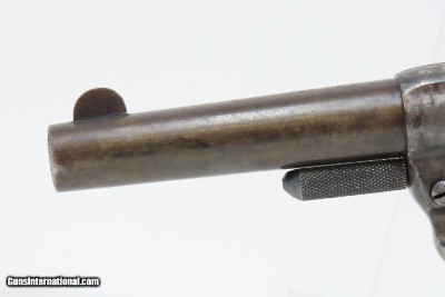 Antique “Etched Panel” SHERIFF’S MODEL Colt Model 1877 “LIGHTNING” Revolver Iconic Double Action Colt Made in 1887 - Image 6 of 18