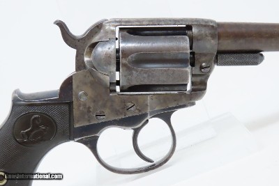 Antique “Etched Panel” SHERIFF’S MODEL Colt Model 1877 “LIGHTNING” Revolver Iconic Double Action Colt Made in 1887 - Image 17 of 18