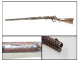 c1883 mfr. Antique WINCHESTER Model 1876 .45-60 WCF LEVER Action RIFLE West Classic Big Bore Lever Action Rifle with Octagonal Barrel - 1 of 19