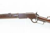 c1883 mfr. Antique WINCHESTER Model 1876 .45-60 WCF LEVER Action RIFLE West Classic Big Bore Lever Action Rifle with Octagonal Barrel - 4 of 19
