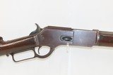 c1883 mfr. Antique WINCHESTER Model 1876 .45-60 WCF LEVER Action RIFLE West Classic Big Bore Lever Action Rifle with Octagonal Barrel - 16 of 19