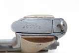 c1918 mfr. WWI COLT Model 1911 Pistol “U.S. PROPERTY”.45 ACP C&R GI FINE Iconic US Sidearm from the Great War! - 13 of 21