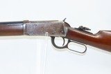 1913 WINCHESTER Model 1894 Lever Action RIFLE 2/3 Magazine Shotgun Butt C&R Very Nice with Tang-Mounted Marbles Peep - 4 of 21