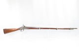Antique US SPRINGFIELD ARMORY Model 1816 Percussion CONE Conversion MusketConverted Flintlock to Percussion U.S. Military Weapon - 2 of 24