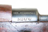 Yugoslavian PREDUZECE 44 Model 24/47 7.92mm MAUSER INFANTRY Rifle 8mm C&RWith Clear Yugoslav CREST Stamped onto the Receiver - 17 of 25