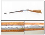 WINCHESTER 1890 PUMP Action TAKEDOWN Rifle in SCARCE .22 Winchester Rimfire 1910s Easy Takedown Rifle - 1 of 23