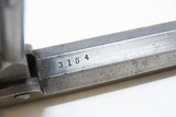 ENGRAVED Antique CIVIL WAR Era MANHATTAN ARMS .31 Caliber POCKET RevolverNew Jersey Manufactured with 5 Inch Octagon Barrel - 17 of 26