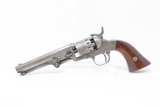 ENGRAVED Antique CIVIL WAR Era MANHATTAN ARMS .31 Caliber POCKET RevolverNew Jersey Manufactured with 5 Inch Octagon Barrel - 3 of 26