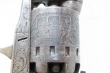 ENGRAVED Antique CIVIL WAR Era MANHATTAN ARMS .31 Caliber POCKET RevolverNew Jersey Manufactured with 5 Inch Octagon Barrel - 15 of 26
