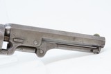 ENGRAVED Antique CIVIL WAR Era MANHATTAN ARMS .31 Caliber POCKET RevolverNew Jersey Manufactured with 5 Inch Octagon Barrel - 21 of 26