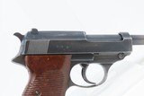 WORLD WAR II Nazi German SPREEWERKE “cyq” Code P.38 Semi-Auto C&R Pistol
9x19mm Wehrmact Sidearm with HOLSTER! - 21 of 23