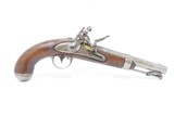 Antique WATERS/JOHNSON U.S. Model 1836 .56 Cal. Smoothbore FLINTLOCK Pistol STANDARD ISSUE of the MEXICAN-AMERICAN WAR! - 2 of 19
