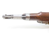 Antique WATERS/JOHNSON U.S. Model 1836 .56 Cal. Smoothbore FLINTLOCK Pistol STANDARD ISSUE of the MEXICAN-AMERICAN WAR! - 14 of 19
