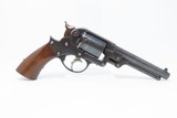 GERMAN Cartridge Conversion STARR ARMY Double Action Revolver in .45 COLT Continental European Produced Starr Patent Revolver - 16 of 19