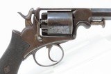 Antique IRISH RETAILER Marked BEAUMONT-ADAMS PATENT Percussion Revolver .45 TRULOCK & HARRIS of DUBLIN Marked - 18 of 19