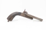Antique APELLANIZ Spanish DOUBLE BARREL Side x Side 11mm Cal PINFIRE Pistol EIBAR Made Self Defense Pistol with FOLDING TRIGGER! - 13 of 16