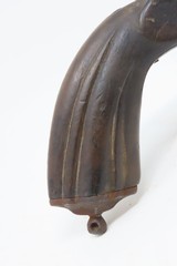 Antique APELLANIZ Spanish DOUBLE BARREL Side x Side 11mm Cal PINFIRE Pistol EIBAR Made Self Defense Pistol with FOLDING TRIGGER! - 14 of 16