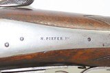 HENRI PIEPER Double Barrel C&R Belgian Made Side by Side HAMMER CAPE GUNNice Turn of the Century RIFLE/SHOTGUN! - 6 of 21