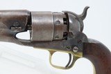 Early, 4-Screw COLT Model 1860 ARMY .44 Caliber REVOLVER CIVIL WAR AntiqueMade in 1861, Fine Condition, Early Civil War! - 4 of 22