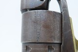 Early, 4-Screw COLT Model 1860 ARMY .44 Caliber REVOLVER CIVIL WAR AntiqueMade in 1861, Fine Condition, Early Civil War! - 15 of 22