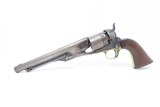 Early, 4-Screw COLT Model 1860 ARMY .44 Caliber REVOLVER CIVIL WAR AntiqueMade in 1861, Fine Condition, Early Civil War! - 2 of 22