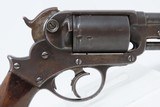 CIVIL WAR Antique STARR ARMS Model 1858 Navy CONVERSION Centerfire Revolver BELGIAN PROOFED Double Action Military Revolver - 19 of 20