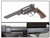 CIVIL WAR Antique STARR ARMS Model 1858 Navy CONVERSION Centerfire Revolver BELGIAN PROOFED Double Action Military Revolver