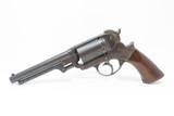 CIVIL WAR Antique STARR ARMS Model 1858 Navy CONVERSION Centerfire Revolver BELGIAN PROOFED Double Action Military Revolver - 2 of 20