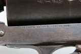 CIVIL WAR Antique STARR ARMS Model 1858 Navy CONVERSION Centerfire Revolver BELGIAN PROOFED Double Action Military Revolver - 6 of 20