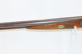 BAVARIAN Antique RIEGER of MUNICH Double Barrel 16 Gauge PERCUSSION Shotgun CARVED STOCK, SCROLL ENGRAVED LOCKS - 5 of 19