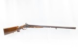 BAVARIAN Antique RIEGER of MUNICH Double Barrel 16 Gauge PERCUSSION Shotgun CARVED STOCK, SCROLL ENGRAVED LOCKS - 17 of 19