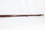 NEW JERSEY CONTRACT Antique SPRINGFIELD Model 1816 Conversion RIFLE-MUSKETHEWES & PHILLIPS “Bolster” Conversion in 1861 with BAYONET - 15 of 19