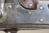 NEW JERSEY CONTRACT Antique SPRINGFIELD Model 1816 Conversion RIFLE-MUSKETHEWES & PHILLIPS “Bolster” Conversion in 1861 with BAYONET - 6 of 19