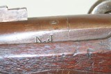 NEW JERSEY CONTRACT Antique SPRINGFIELD Model 1816 Conversion RIFLE-MUSKETHEWES & PHILLIPS “Bolster” Conversion in 1861 with BAYONET - 2 of 19