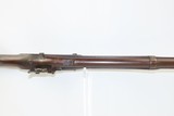 NEW JERSEY CONTRACT Antique SPRINGFIELD Model 1816 Conversion RIFLE-MUSKETHEWES & PHILLIPS “Bolster” Conversion in 1861 with BAYONET - 7 of 19